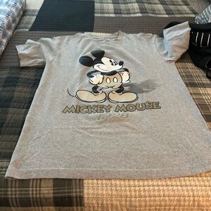 Disney Heather Gray Tee with leggings